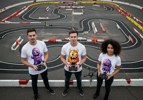 Команды по гонкам дронов