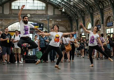 Команды для флешмобов